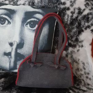 Adorable flannel purse